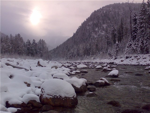 Рыбалка на Снежной (23 октября 2010)