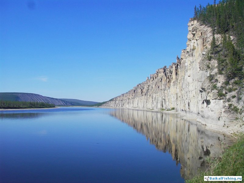 Рыбалка спиннингом на реке Оленёк (Якутия)