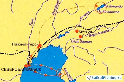Ловля байкальского хариуса на вращающиеся блесна