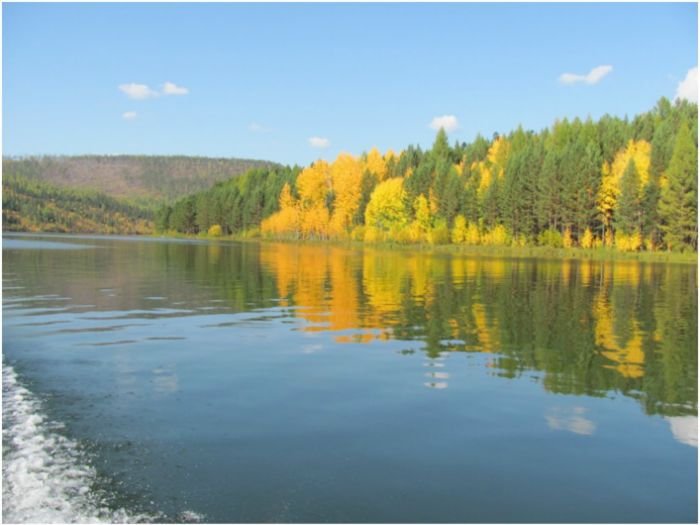 Рыбалка на река Илим